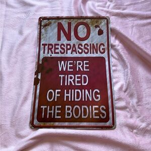 door sign